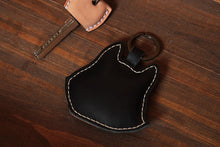 Load image into Gallery viewer, MerrySix Crafts Handmade Corgi Key Chain Veg-Tanned Personalized Cute Dog Animal Key Ring
