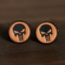 Load image into Gallery viewer, Marvel Publisher Leather Cufflinks for Men
