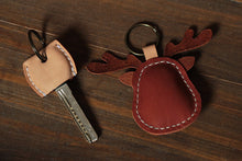 Load image into Gallery viewer, MerrySix Crafts Handmade Cute Reindeer Key Chain Personalized Animal Deer Bag Charm
