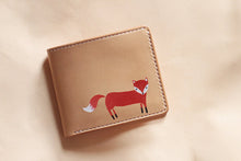 Load image into Gallery viewer, MerrySix Crafts Hand Drawing Fox Slim RFID Card Holder Wallets for Men &amp; Women
